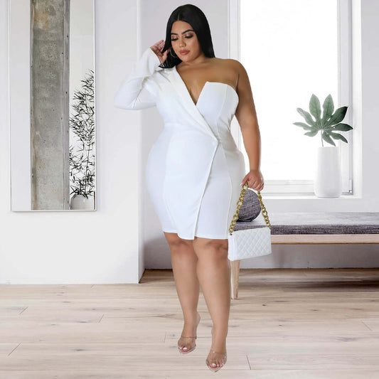 Sexy Off Shoulder Long Sleeve Dress
