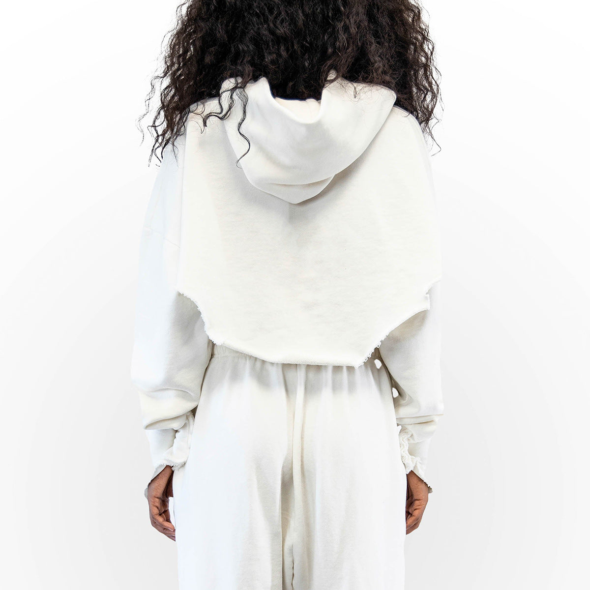 Deserted Loose fit Crop Hoodie