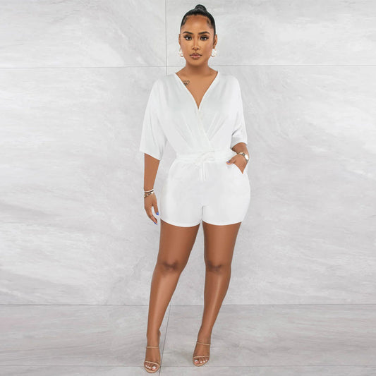 Eva’s Elegant Wrapped Romper