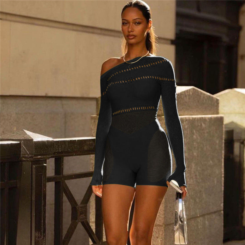 Sexy Mesh Playsuit