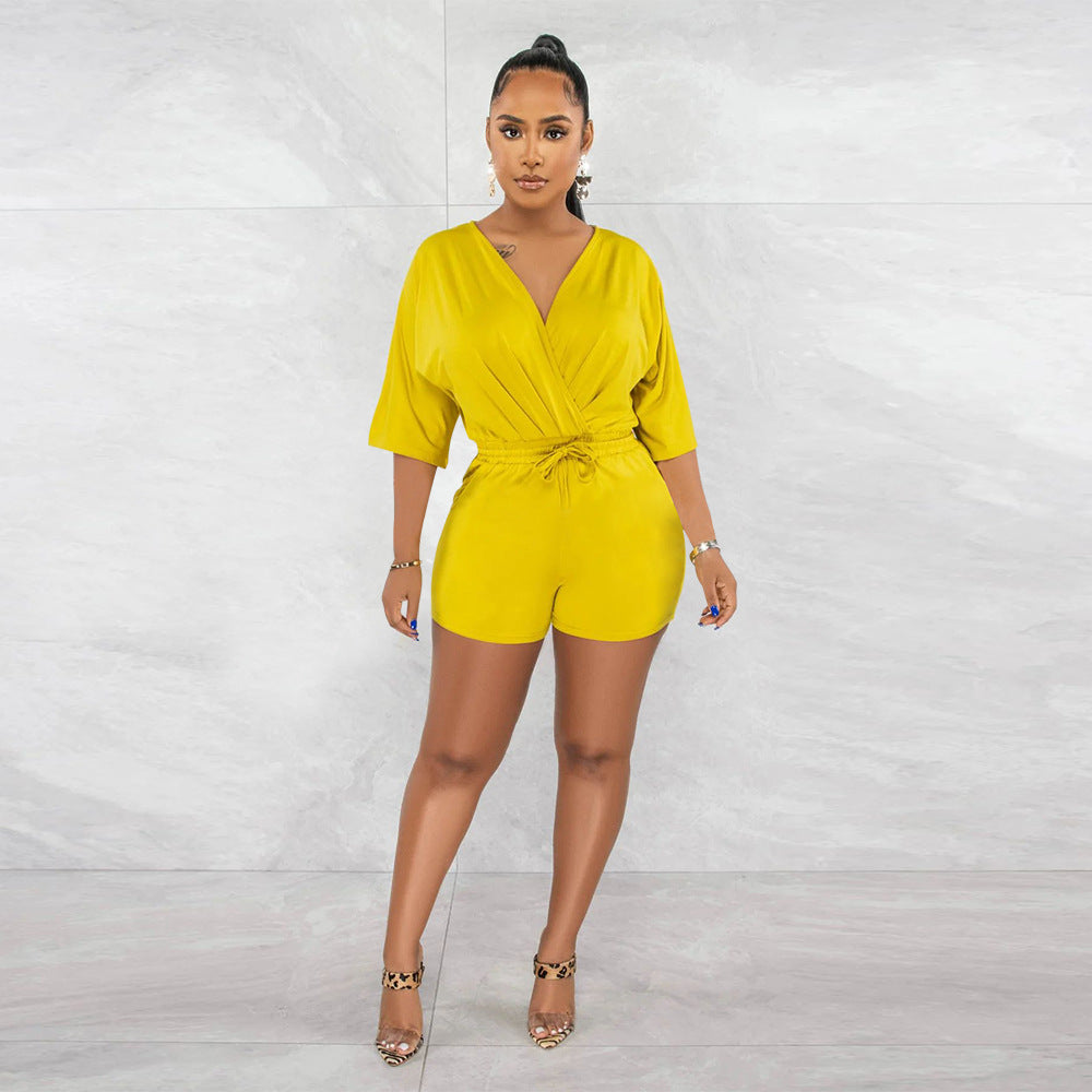 Eva’s Elegant Wrapped Romper
