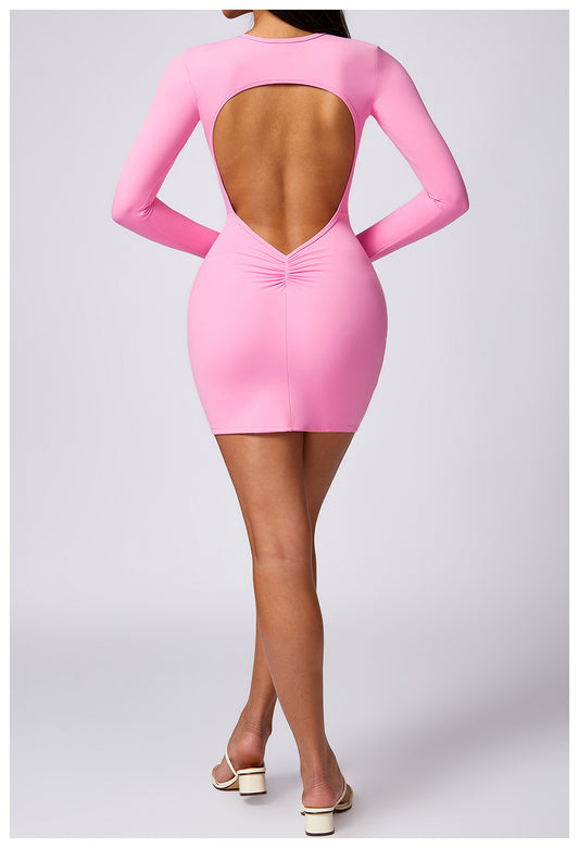 Classic Backless Cocktail Dress