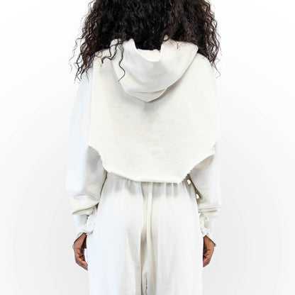 Deserted Loose fit Crop Hoodie