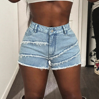 Women Clothing Sexy Casual Denim Shorts