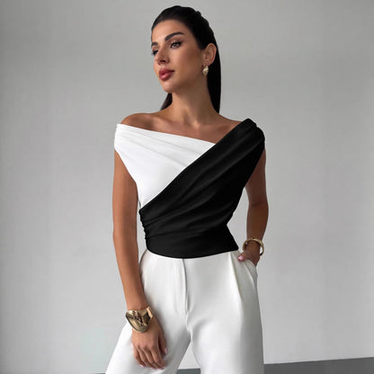 Black and white