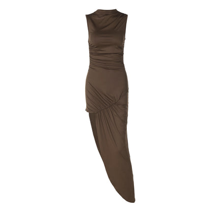 Side Slit Sleeveless Dress